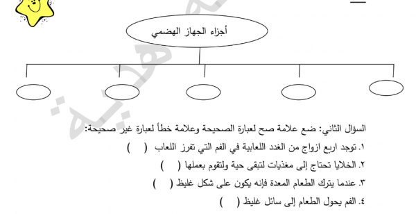 مراجعة علوم للصف الخامس