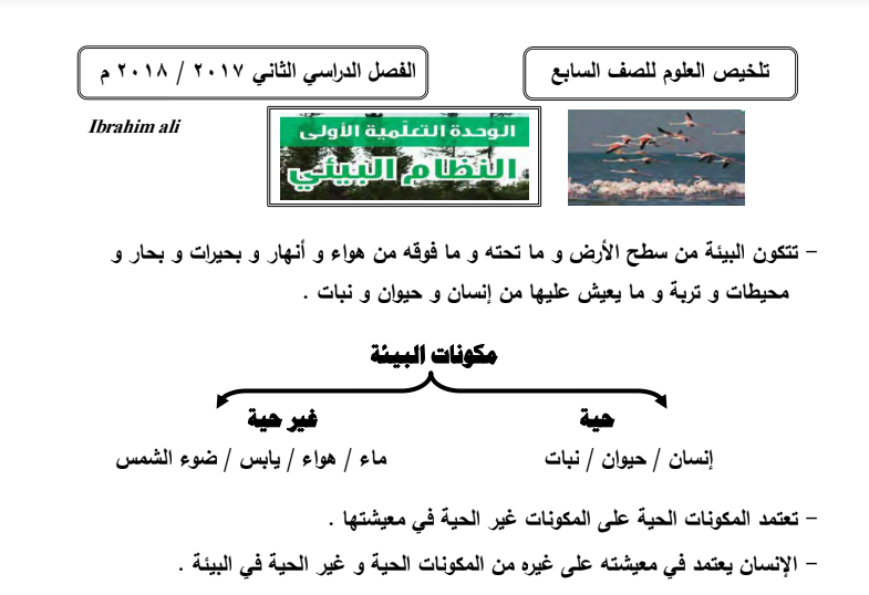 تضعف فارغ رطب ملخص كتاب العلوم للصف السابع الفصل الاول Guillotinpoilvet Com