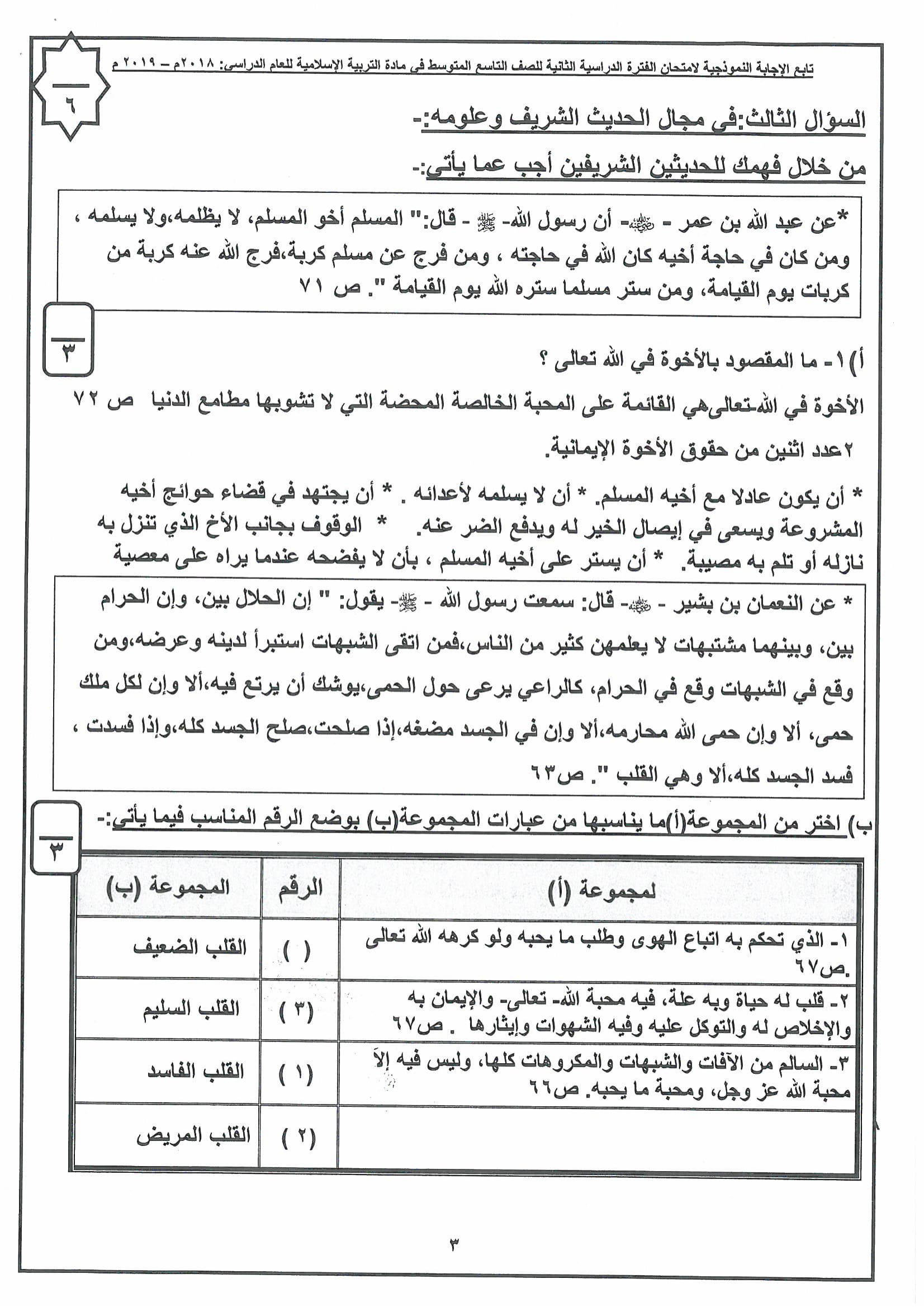 اختبار موضوعي