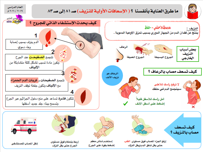 ملخص الوحدة الرابعة علوم الصف الخامس الفصل الأول إعداد موضي العتيبي