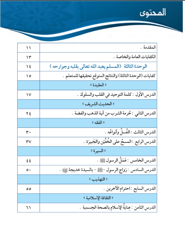 الفقه والسلوك للصف الخامس كتاب الطالب ف2