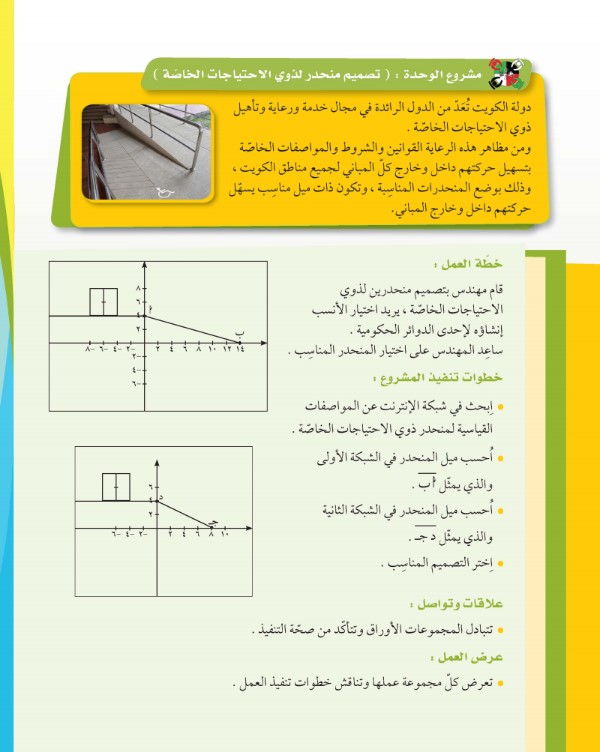 حل الوحدة السابعة رياضيات الصف التاسع الفصل الثاني المعلمة هبة يحيى